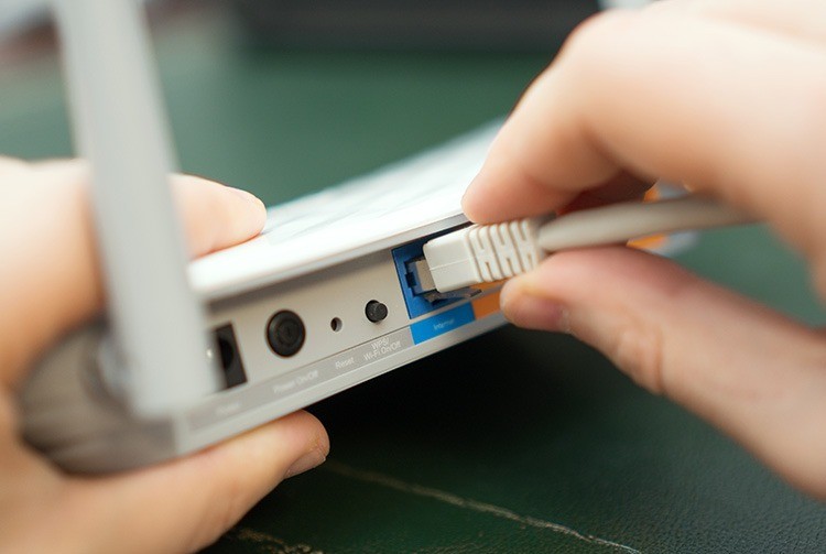DSL Kabel am Router prüfen