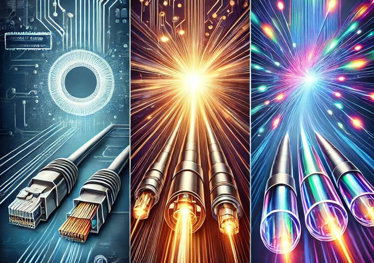 DSL, Kabel, Glasfaser