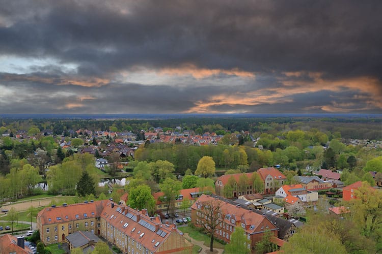 Blick auf Eberswalde