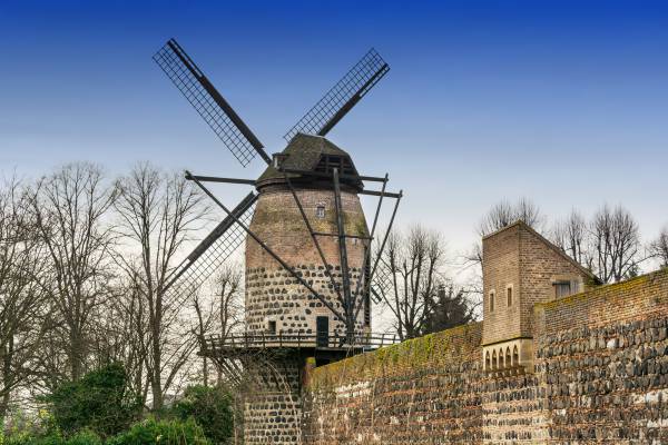 Windmühle in Zons, Dormagen