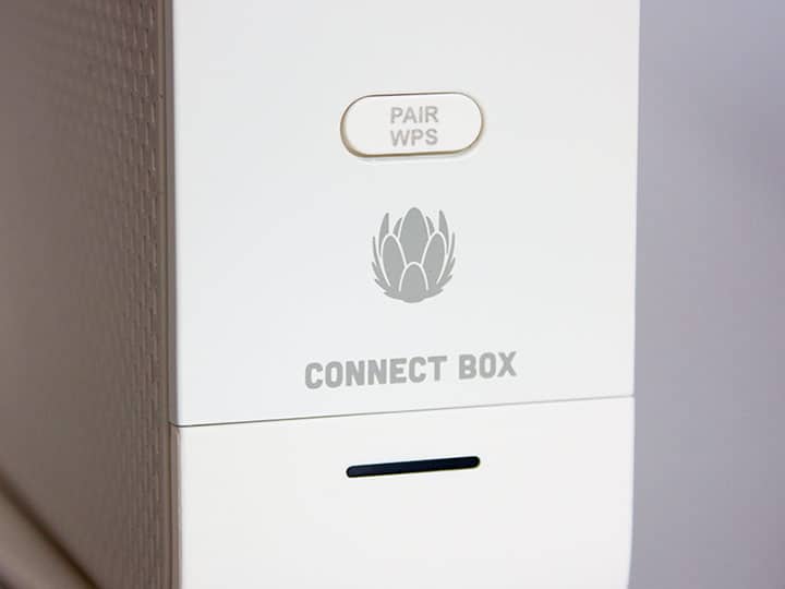 WPS Button bei der Connect Box von Unitymedia