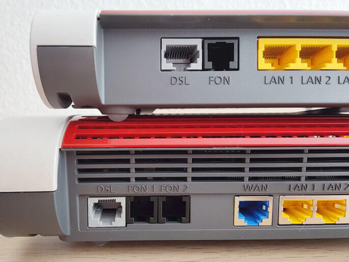 Fritzbox 7530 AX vs 7590 AX Gemeinsamkeiten/Unterschiede