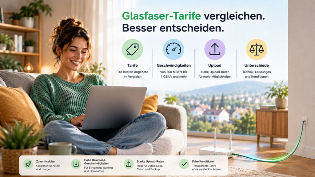Glasfaser Vergleich