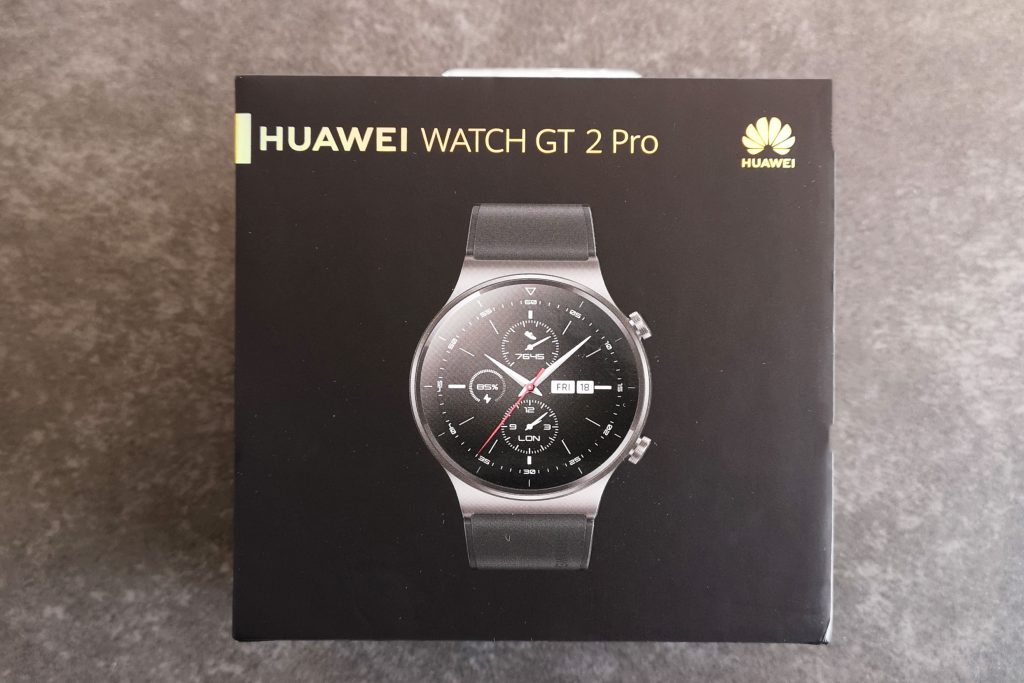 Verpackung der Watch GT 2 Pro