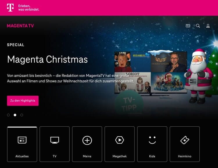 MagentaTV Screenshot