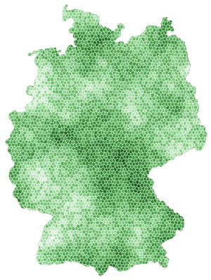 Netzausbau Deutschlandkarte