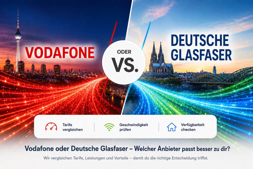 Vodafone oder Deutsche Glasfaser