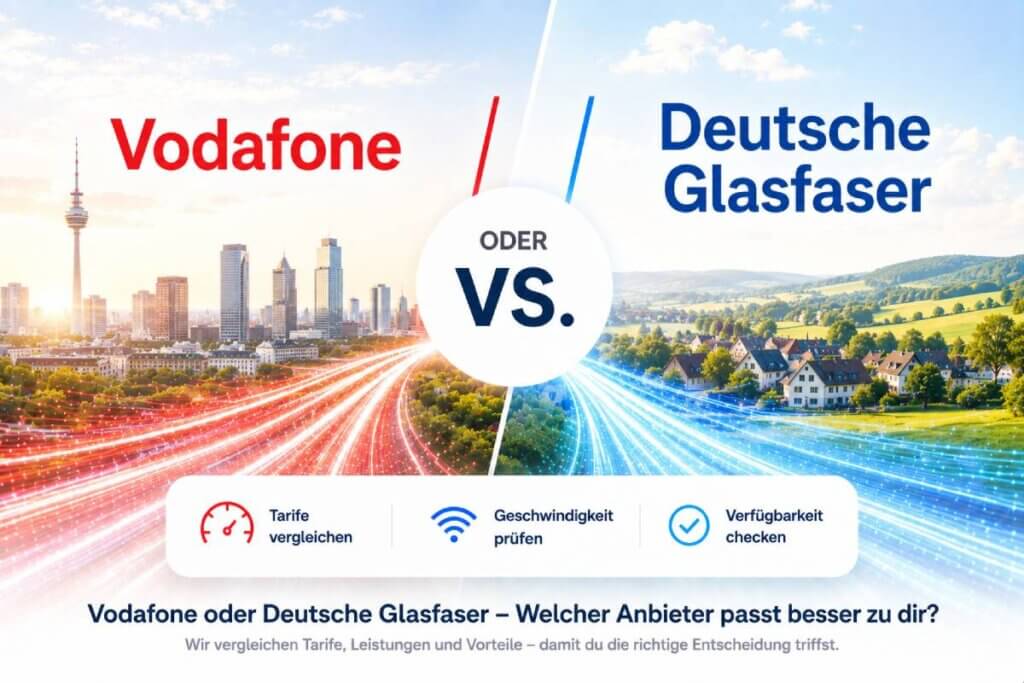 Vodafone oder Deutsche Glasfaser